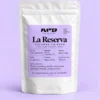 Bolsa de café FUSTEP La Reserva Chiroso Honey sobre fondo violeta